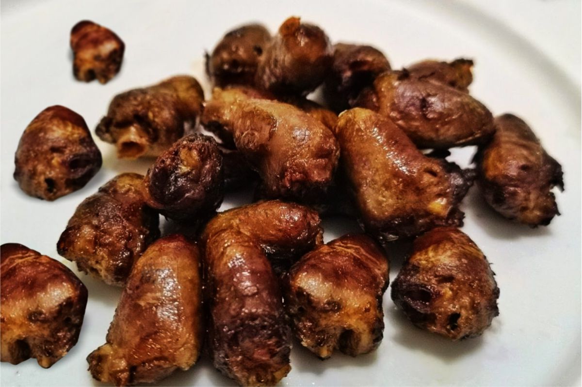 Coração de Frango na Airfryer