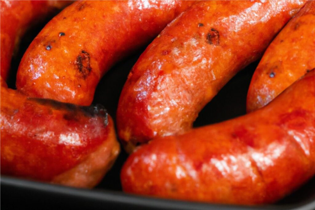 Linguiça na Airfryer