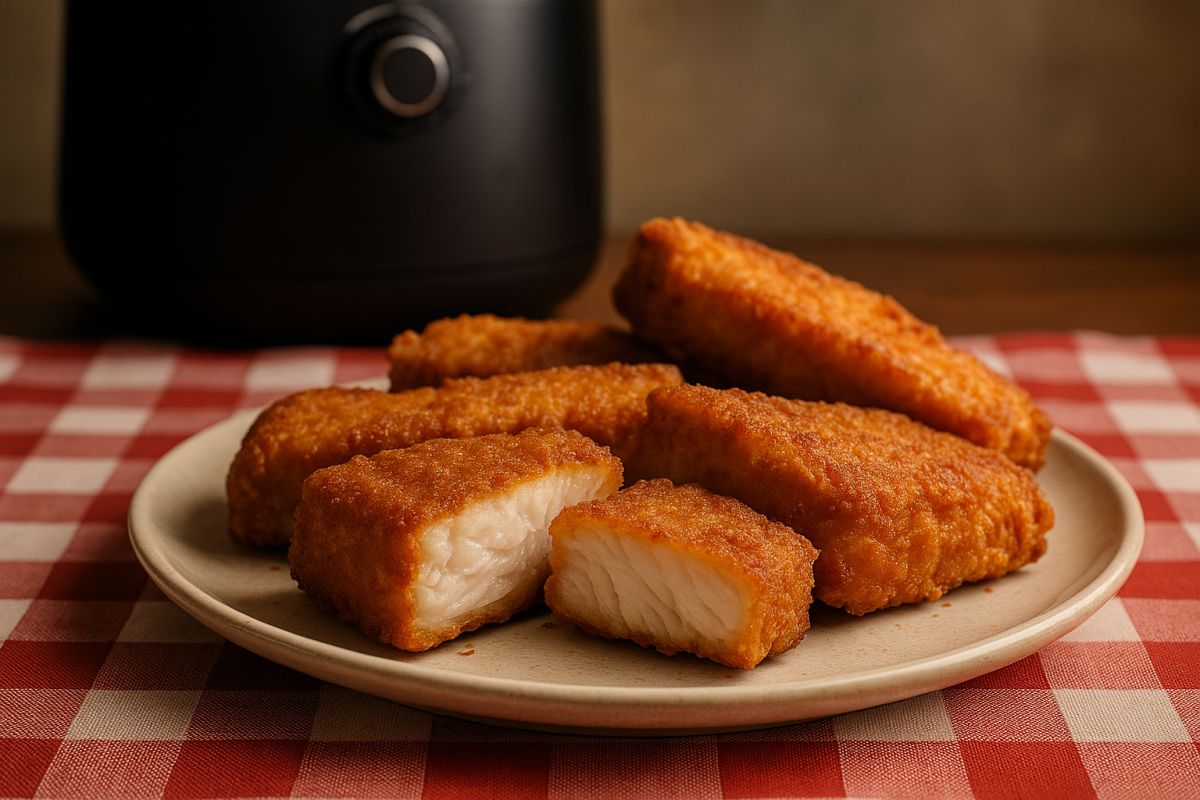 Peixe Frito na Airfryer