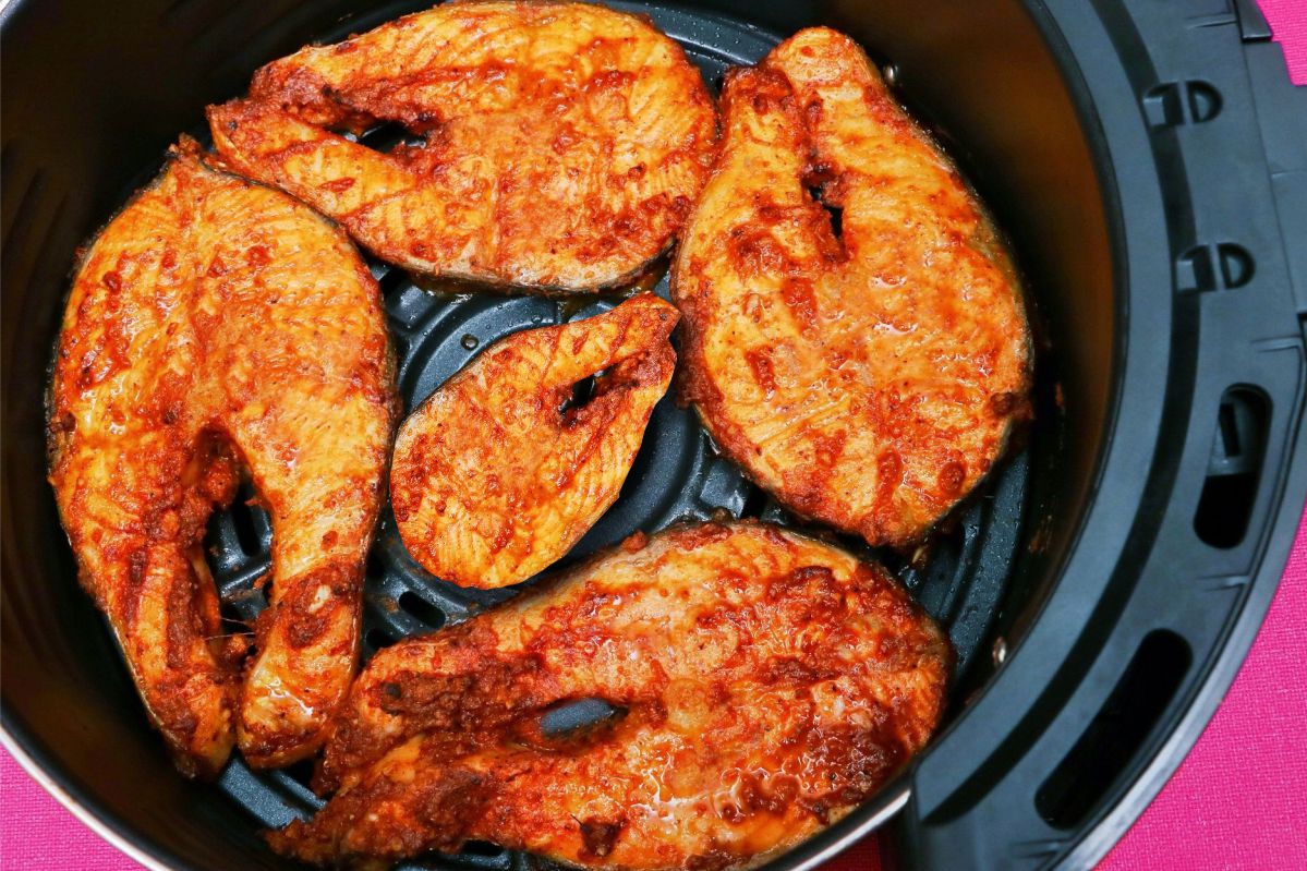 Peixe Frito na Airfryer