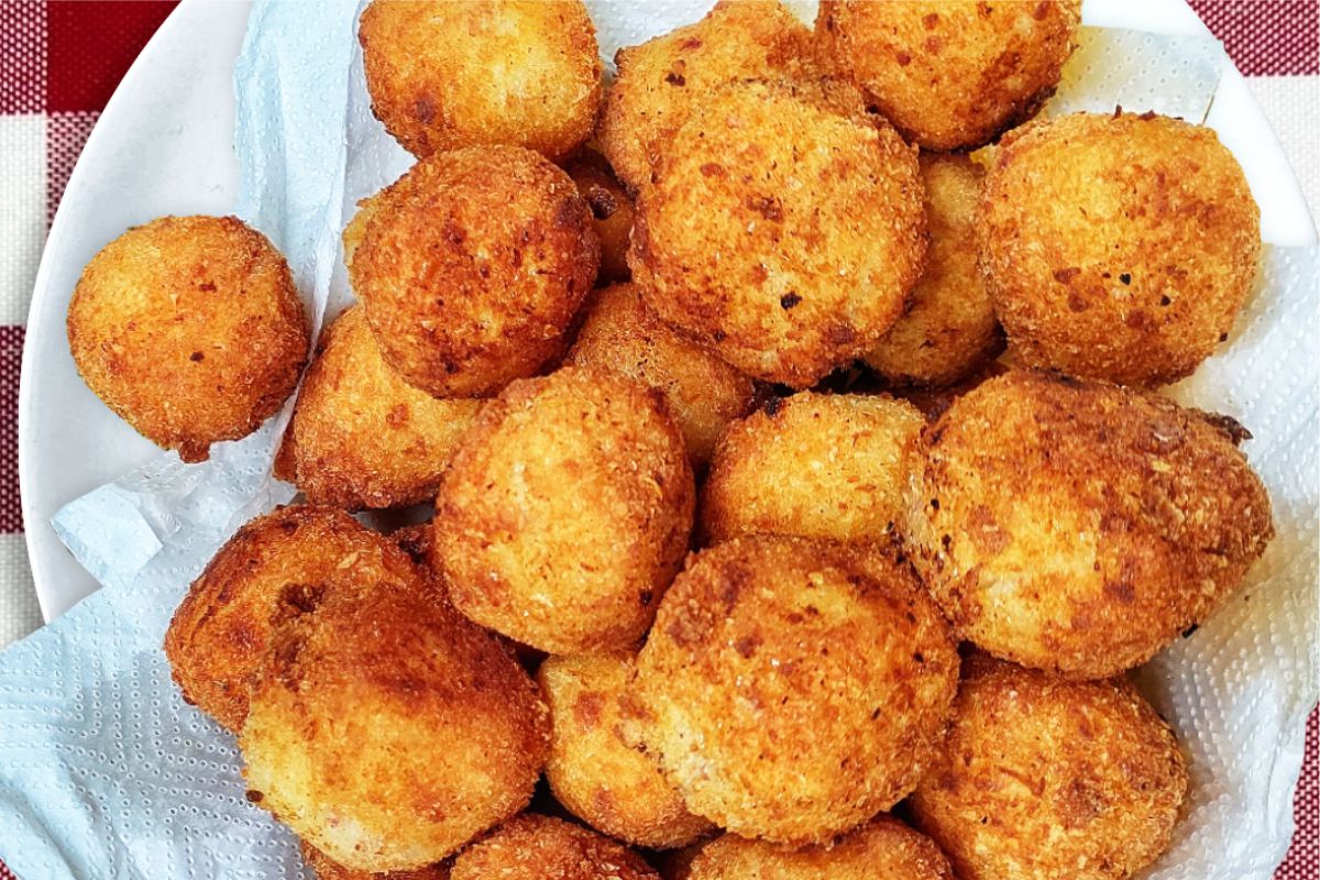 Bolinho de Aipim na Airfryer