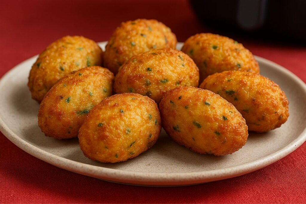 Bolinho de Bacalhau na Airfryer
