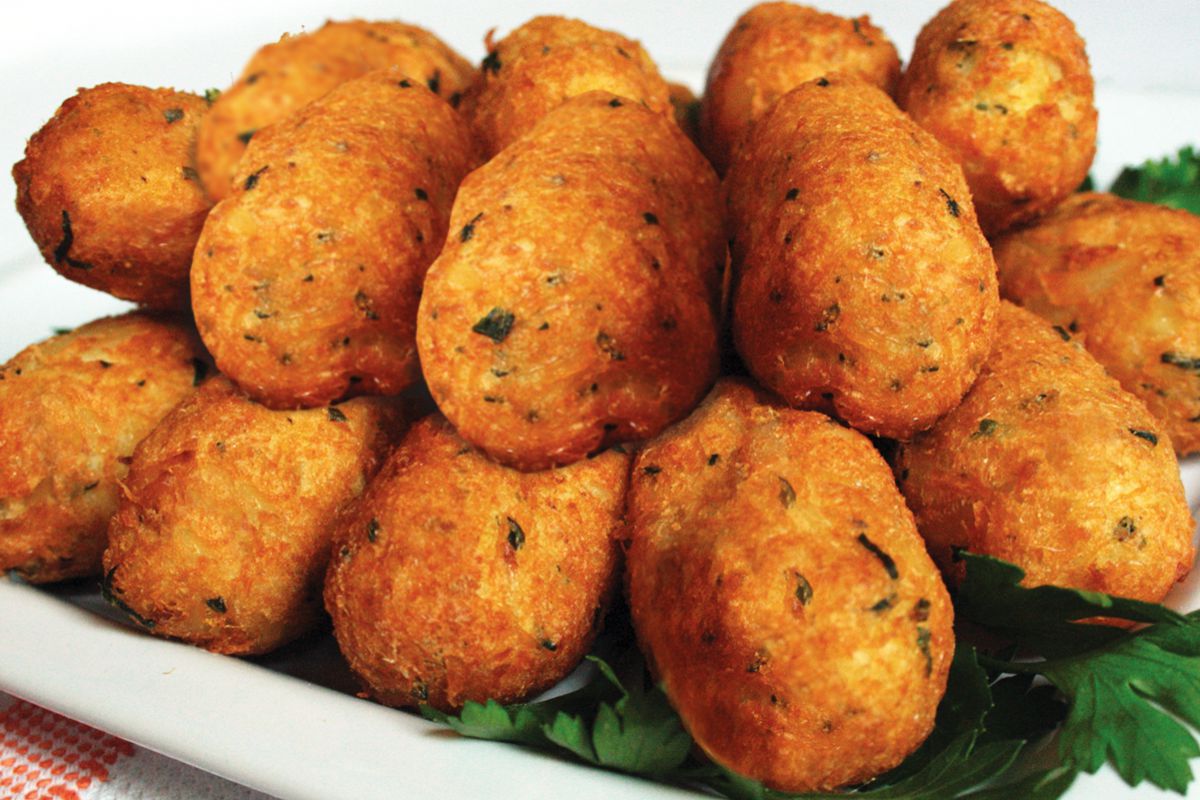 Bolinho de Bacalhau na Airfryer