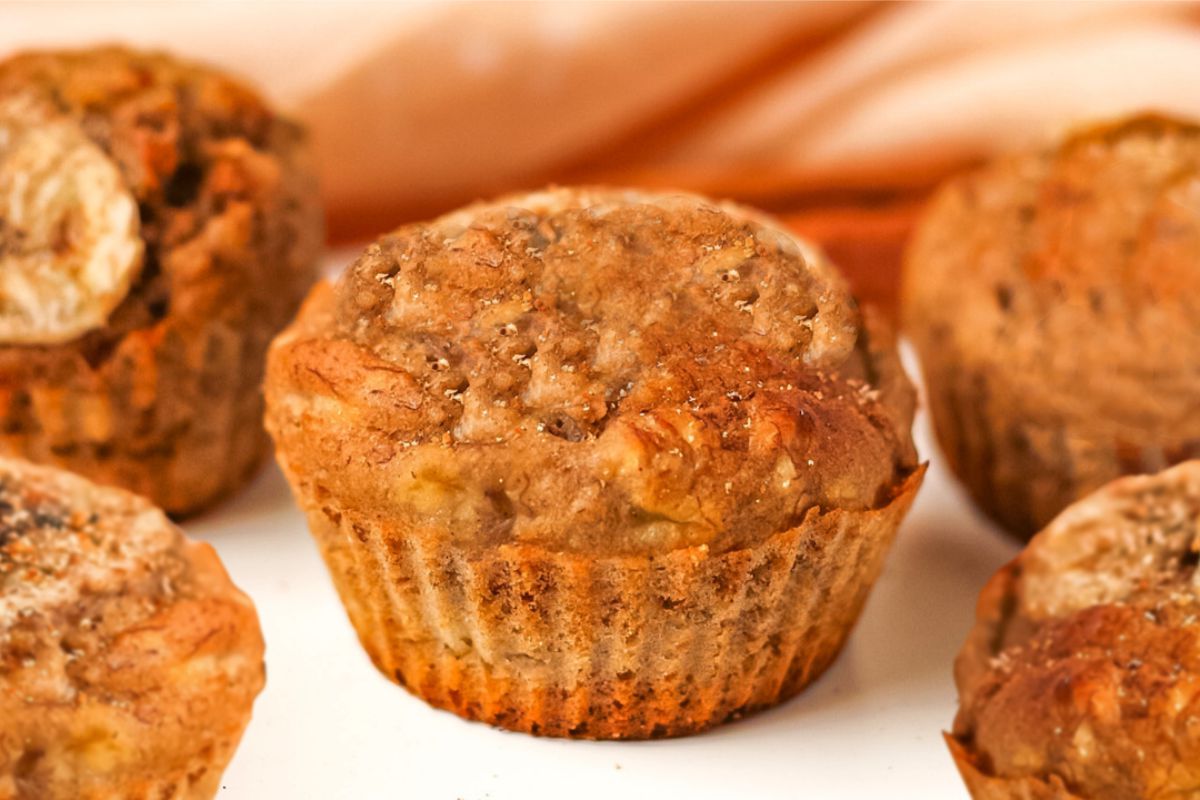 Bolinho de Banana na Airfryer