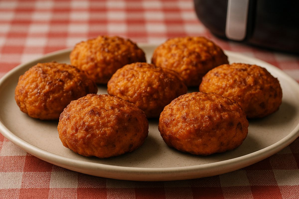 Bolinho de Batata Doce na Airfryer