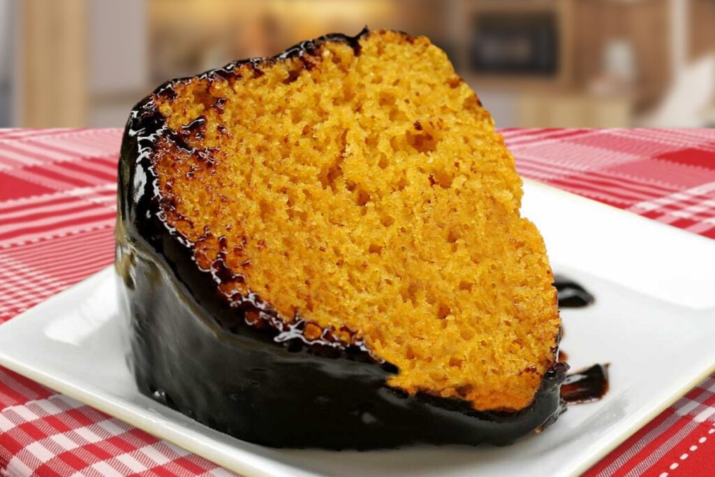 Bolo de Cenoura na Airfryer