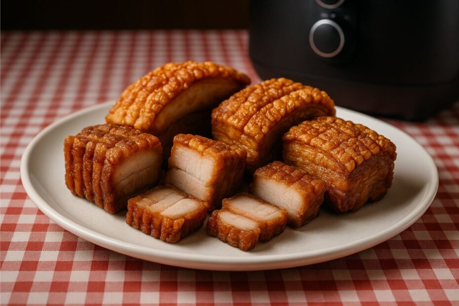 Pururuca na Air Fryer