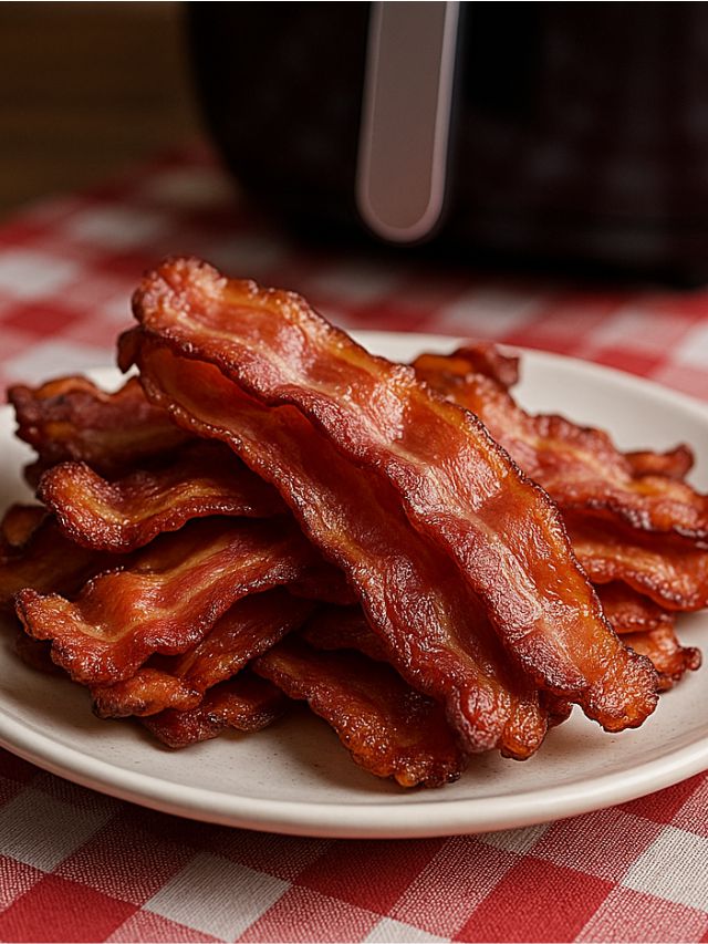 Calorias do Bacon na Airfryer