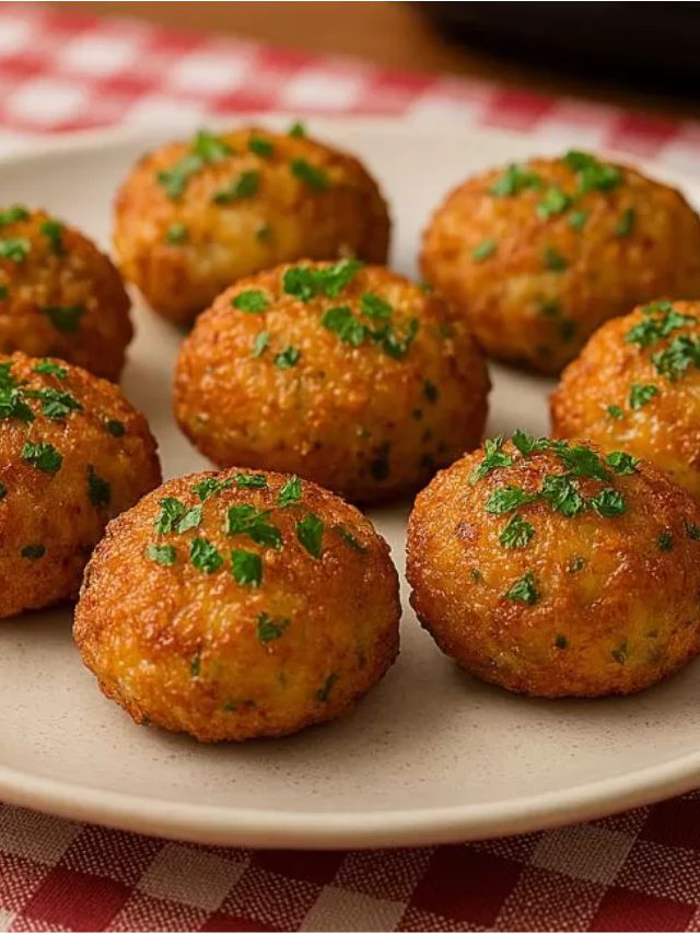 Bolinho de Arroz na Air Fryer